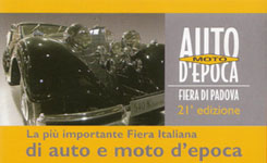 Auto Moto D`EPOCA - PADOVA  Italien 2003